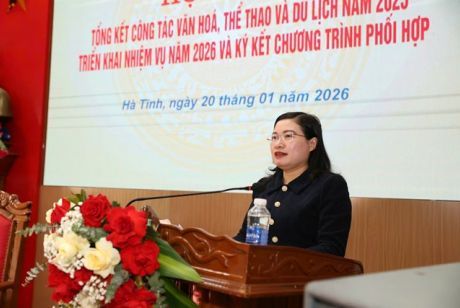 Tổ chức tổng kết công tác văn hóa, thể thao và du lịch năm 2025, triển khai nhiệm vụ năm 2026
