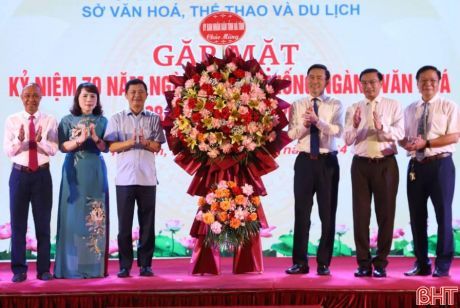 Gặp mặt kỷ niệm 79 năm ngày truyền thống ngành Văn hóa