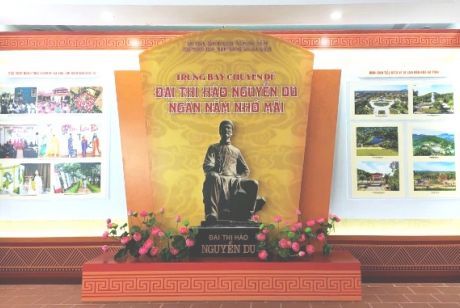 Trưng bày chuyên đề  “Đại thi hào Nguyễn Du - Ngàn năm nhớ mãi”