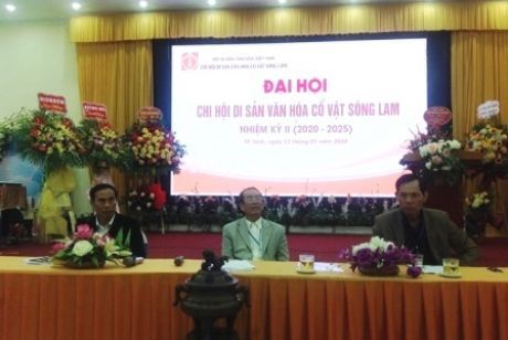 Nghệ An:  Đại hội Chi hội Di sản văn hoá cổ vật sông Lam lần thứ II (nhiệm kỳ 2020-2025)