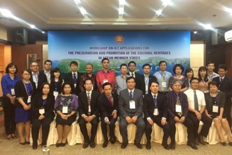 Hội thảo Ứng dụng công nghệ thông tin trong việc bảo vệ và phát huy giá trị di sản văn hóa khu vực Đông Nam Á