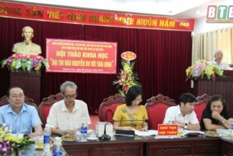 Hội thảo khoa học Đại thi hào Nguyễn Du với Thái Bình