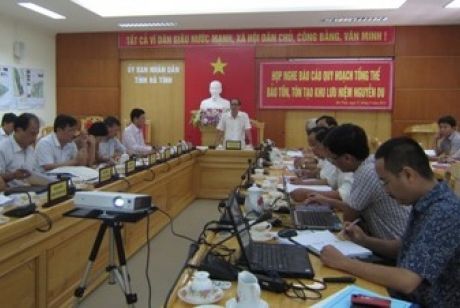 Góp ý Quy hoạch tổng thể bảo tồn, tôn tạo Di tích quốc gia đặc biệt Khu lưu niệm Đại thi hào Nguyễn Du