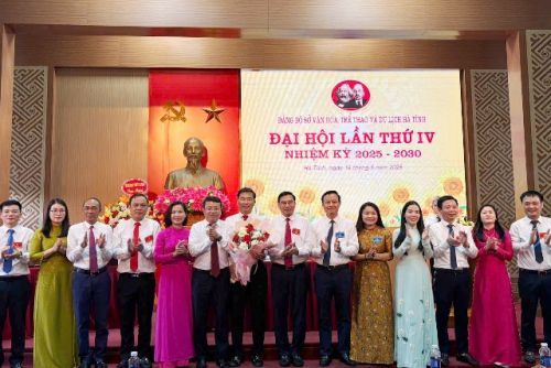 dai-hoi-dang-bo-so-van-hoa-the-thao-va-du-lich-ha-tinh-lan-thu-iv-nhiem-ky-2025-2030